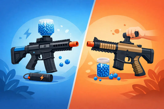 Gel blaster électrique ou manuel, lequel choisir ?
