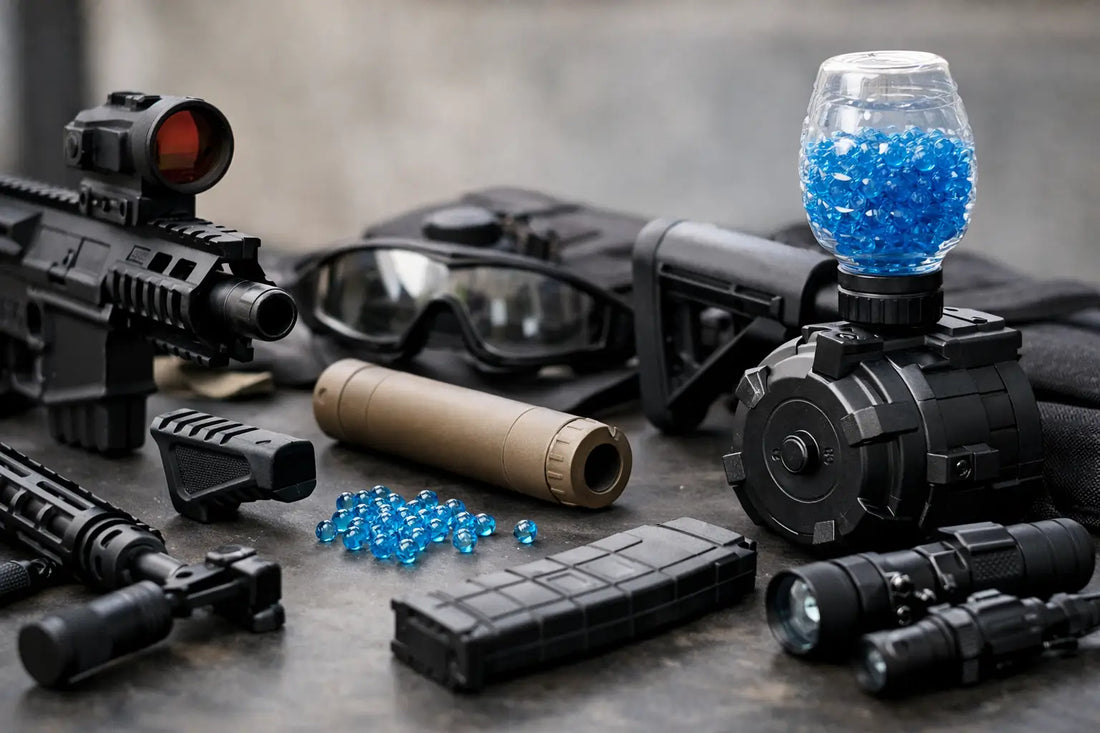 Accessoires pour gel blaster qui font la diff