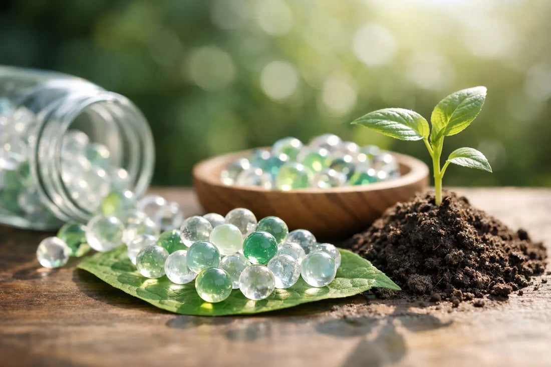 Billes de gel biodégradables - bon choix ?