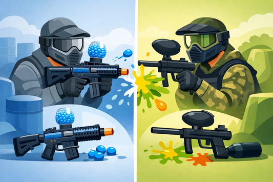 Gel blaster vs paintball, quel jeu choisir ?