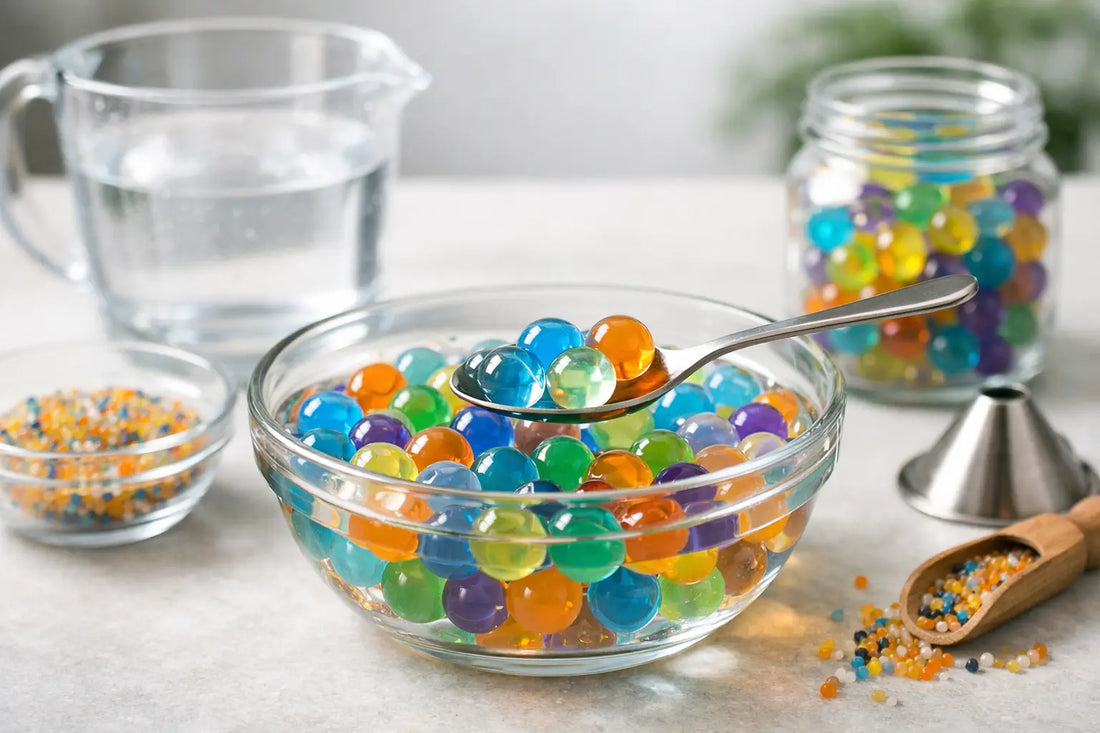 Comment préparer des billes de gel