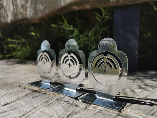 Lot de 3 Cibles en Acier - BlasterLaboratory