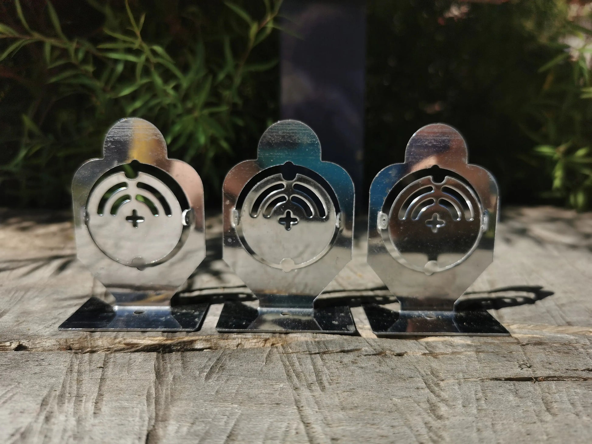 Lot de 3 Cibles en Acier - BlasterLaboratory